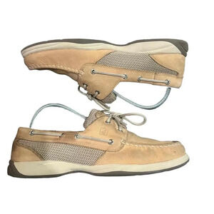 Sperry Boat Shoes‎ Leather Lace-Up Casual Shoes Size US 10 Medium